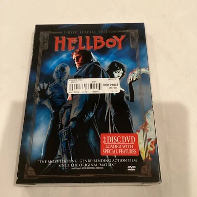 Hellboy (DVD, 2004, 2-Disc Set, Special Edition) With Slipcover BRAND NEW SEALED - Image 1 of 3