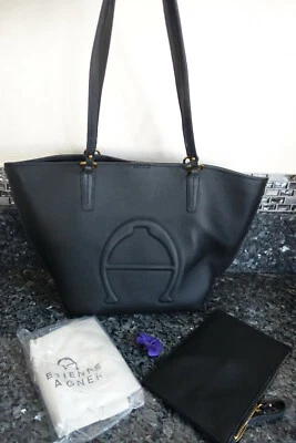 Etienne Aigner Adeline tote purse handbag new with tags in black  - Image 1 of 4