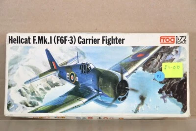 Frog F433 1/72 Scala Seconda Guerra Mondiale Rn Grunman Hellcat F.Mk I Cargo - Immagine 1 di 4
