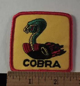 SHELBY COBRA Embroidered Iron-On PATCH------ - Picture 1 of 1
