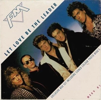 FM Let Love Be The Leader Vinyl Record 7 Inch Portrait 1987 Box Set Signed Rock - Image 1 of 4