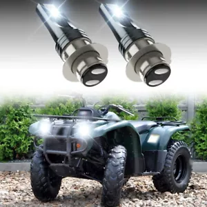 Para Yamaha Kodiak 400 2000-2004 450 2003-2005 2X Faro LED 6000K Bombillas Blancas - Imagen 1 de 13