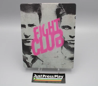 Fight Club 10th Anniversary Blu-ray Movie & SteelBook Case OOP Foto 1 de 4