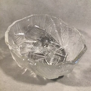 Frutero ovalado PV07816 vintage años 80 Mikasa cristal CASTILLOS DE HIELO - 8 1/2" - Imagen 1 de 5