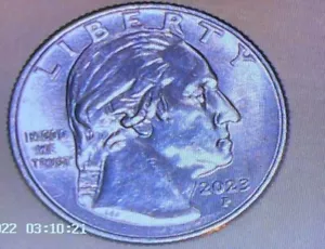 2023-P Quarter "In COD We Trust" Error Jovita Idar Rare Circulated - Bild 1 von 5