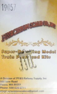 Escala de precisión S #19057 ganchos, ranas de riel, D&RGW Tender (fundiciones de latón) - Imagen 1 de 1