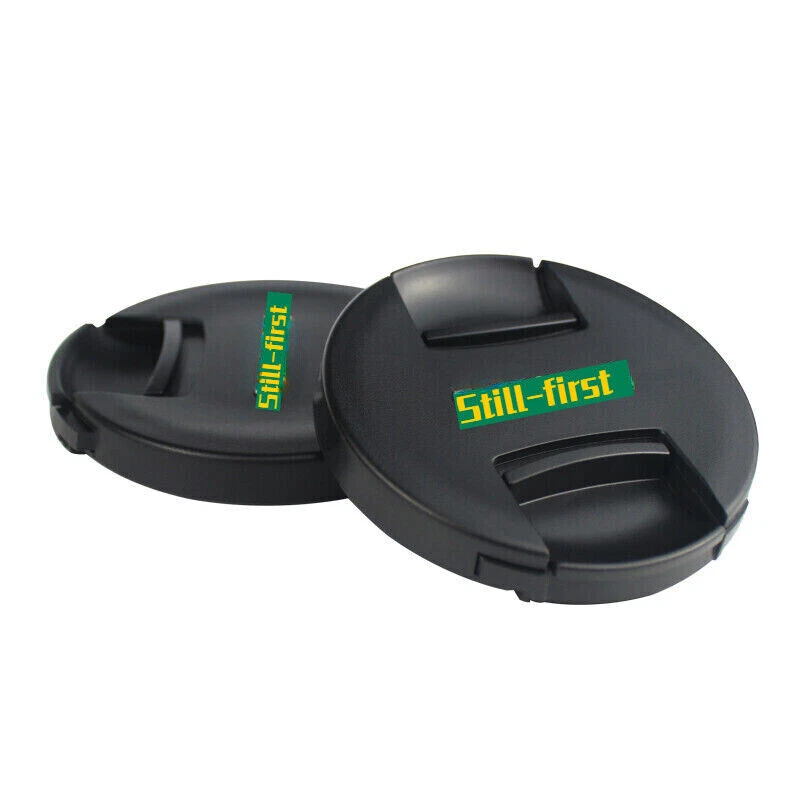 Center Pinch Snap-on Lens Cap 67mm SLR for Canon Camera 5D3 60D M50 Lenses Cover - Image 1 of 2