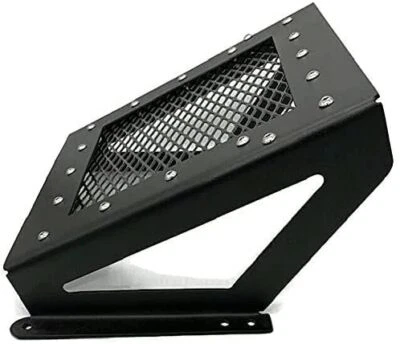 2014+ Honda Foreman 500 Radiator Relocate Kit All Models LOW PROFILE BLACK Mesh - Image 1 of 3