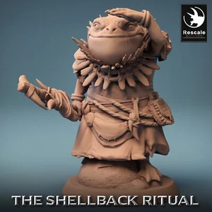 Croaker Krächzer G2 - Shellback Rituale - Lord Of The Print - 28mm Tabletop - Bild 1 von 6