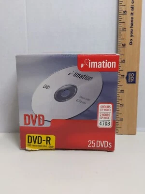 Imation DVD-R 25 DVDs 4.7 GB Recordable Disc - Image 1 of 4