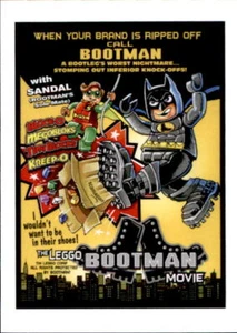 2017 Garbage Pail Kids Network Spews #16 The Leggo Bootman película paquetes locos - Imagen 1 de 2