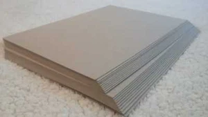 400 Grey board A4 750 microns 0.75mm 500 gsm Card Craft - Picture 1 of 2