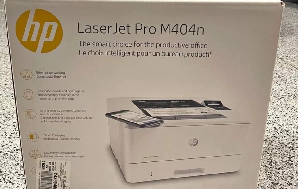 New HP LaserJet Pro 404n. new in box - Image 1 of 1
