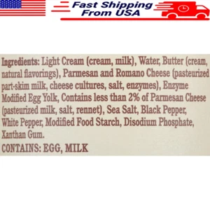 Rich Alfredo Sauce Creamy Cheese Blend 15oz Pasta Sauce Premium Quality New - Picture 1 of 4