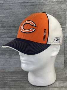 Chicago Bears NFL Equipment Reebok OSFA Stretch Fitted Hat Cap Mesh Sideline RBK - Picture 1 of 14