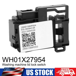 Adatto per GE WH01X27954 290D1580P004 EG-380843M WH08X31577 Interruttore di blocco coperchio lavatrice - Foto 1 di 11