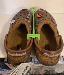 Crocs NEW Star Wars Chewbacca × Crocs Classic Lined Clog Men's 6 Women Size 8 - Picture 1 of 5