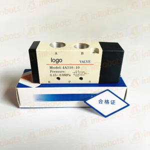 UNA válvula neumática pilotada por aire individual para AirTAC 5 vías 2 posiciones 3/8" 4A310-10 - Imagen 1 de 8