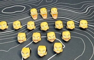 S.H.Figuarts Monkey D Luffy One Piece 1.0 OG 2010 Version FODDER FACES PLATE LOT - Picture 1 of 6