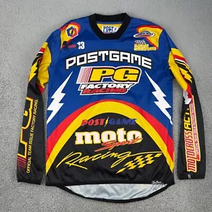 Vintage Post Game Jersey Adult Large PG Factory Racing Moto Sport Motocross Team - Picture 1 of 13
