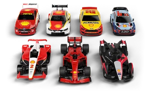 RARE ! SHELL SUPER CARS RACING COLLECTIBLES . FERRARI MUSTANG BMW NISSAN FORMULA - Picture 1 of 29