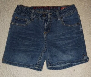 Arizona Jeans girls size 10R "midi" jean shorts medium wash - Picture 1 of 4