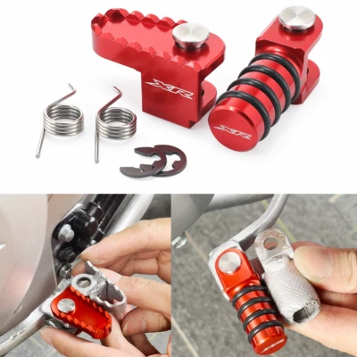 Placa de paso de pedal de freno con clavija de palanca de cambio de marchas CNC para HONDA XR400R 1996-2004 Foto 1 de 4