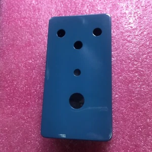 Estuche para pedal de guitarra efecto pedal de metal de aluminio 1590B caja perforada 1 pieza - Imagen 1 de 2