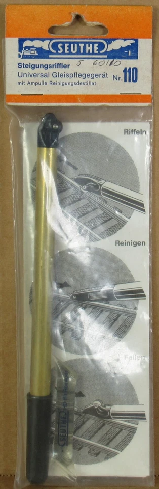 Seuthe No. 110 轨道 Rippler(轨道维护工具)适用于 HO-Scale NOS — 第 1/1 张图片
