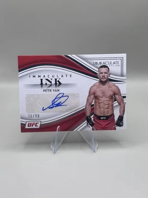 2023 Panini Immaculate UFC Petr Yan Auto /99 - Image 1 of 2