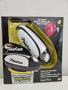 TouCan Magnetic Battery Can Jar Opener One Touch Hands Free No Sharp Edges NIB - Picture 1 of 10