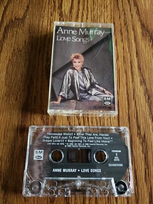 Anne Murray Love Songs Cassette Tape 1988 Capitol Records 4XL9774 Good + / VGC - Image 1 of 4