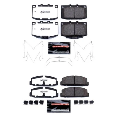 For Mazda RX-7 86-95 Brake Pad Set Z26 Extreme Street Performance Carbon-Fiber Foto 1 de 4