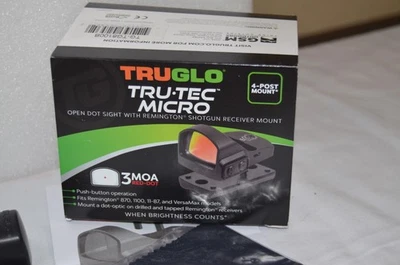 Mira de punto rojo TruGlo Tru-Tec Micro 1x23 mm, retícula de 3 MOA TG8100B Foto 1 de 4