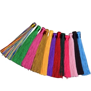 12Pcs Handmade Tassels for Chinese Style Decoration and Craft Projects - Picture 1 of 6