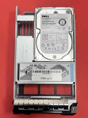 Dell 9RZ268-150 1TB 7.2K SAS 6G SFF Hard Drive w/Tray Caddy - Image 1 of 4