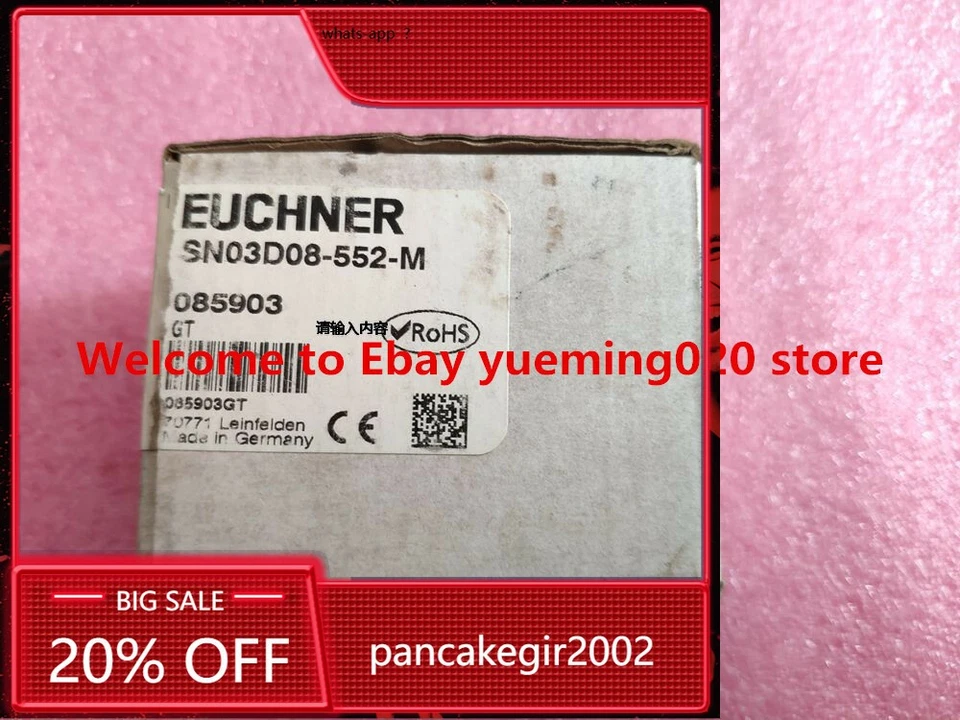 EUCHNER SN03D08-552-M 085903 - Image 1 of 1