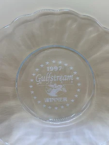 Gulfstream Park Winner 1997 Trophy Plate - Horse Racing Award - Bild 1 von 3
