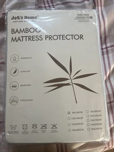 Jets Home Bamboo Mattress Protector. Single Bed - Picture 1 of 14