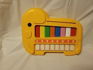 Vintage Blue-Box Elephant Pianophone Xylophone, Toy Elephant Piano - Picture 1 of 4