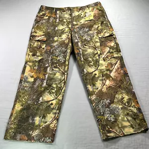 NEW Kings Camo Cargo Pants Mens 44x32 Mountain Shadow Camouflage Wide Leg Baggy - Picture 1 of 13