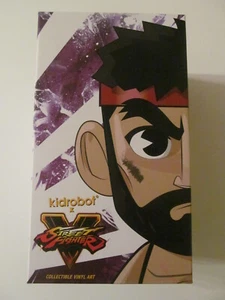 Street Fighter V - "Hot" Ryu Medium 7" Vinyl Figure by Kidrobot - Light Wear - Picture 1 of 8