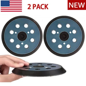 2X 5" Orbital Sander Pad Hook&Loop For DeWalt DW4388 D26450 D26451 D26453 D26456 - Picture 1 of 14
