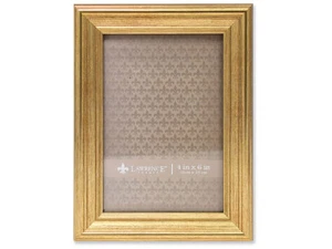 Lawrence 4x6 Sutter Burnished Gold Picture Frame (Same Shipping Any Qty) - Picture 1 of 3