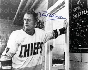 Slapshot Paul Newman signed 8X10 print photo picture poster autograph RP - Picture 1 of 1