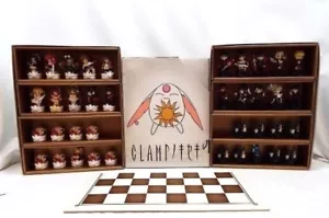 Juego de 38 piezas de ajedrez de figura abrazadera sin Kiseki completo con caja tablero oficial de Japón - Imagen 1 de 4