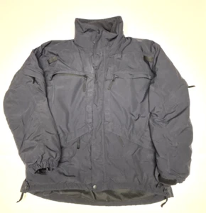 5.11 Tactical Series 3-IN-1 Parka Jacket Mens L Navy Balck NO HOOD Combat - Picture 1 of 7