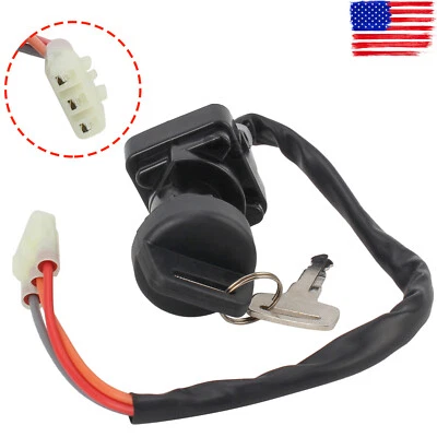 New Ignition Key Switch For Arctic Cat ATV 250 300 375 400 500 Replaces 3430-040 - Image 1 of 4