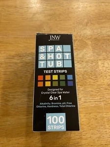 Hot Tub and Pool Test Strips - 6in1 Quick & Accurate Hot Tub, Spa, Pool Test ... - Picture 1 of 4