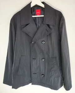 Size Large Rain Coat RED by Saks 5th Ave Black Water Repellent Jacket Men's NWT - Picture 1 of 8